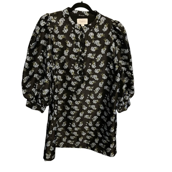 Jacquard Floral Minidress - Picture 1 of 11